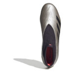 adidas Predator 24 Firm Ground Football Boots – Silver/Black – view 5