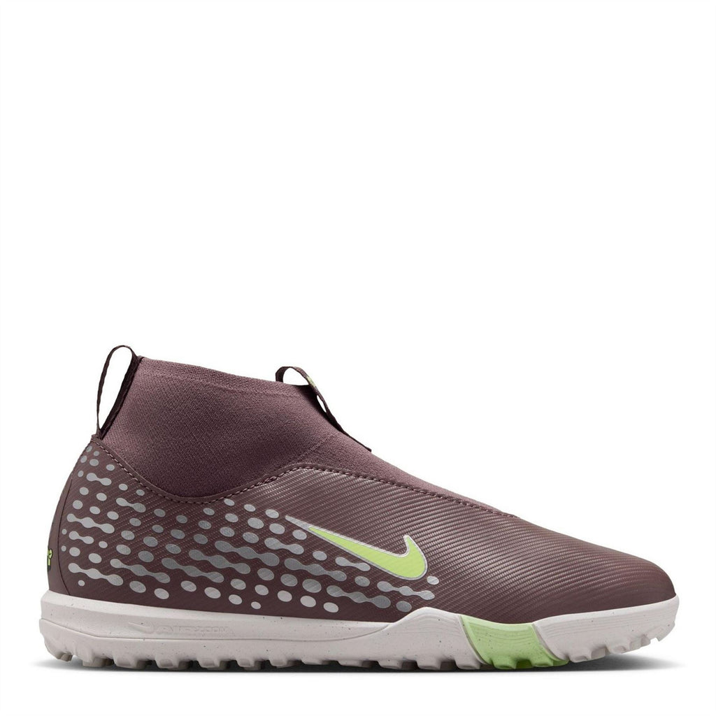 Nike Zoom Mercurial Superfly 10 Junior Turf Football Boots – Plum/Silver