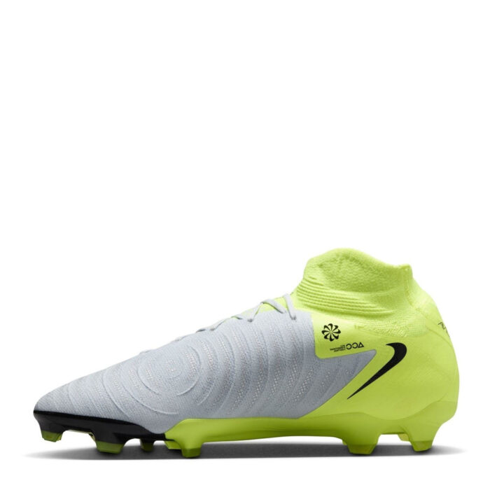 Nike Phantom Luna Ii Firm Ground Football Boots – Silver/Volt – view 2