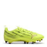 Puma Ultra Junior Firm Ground Football Boots – Yellow/Black - Image 4