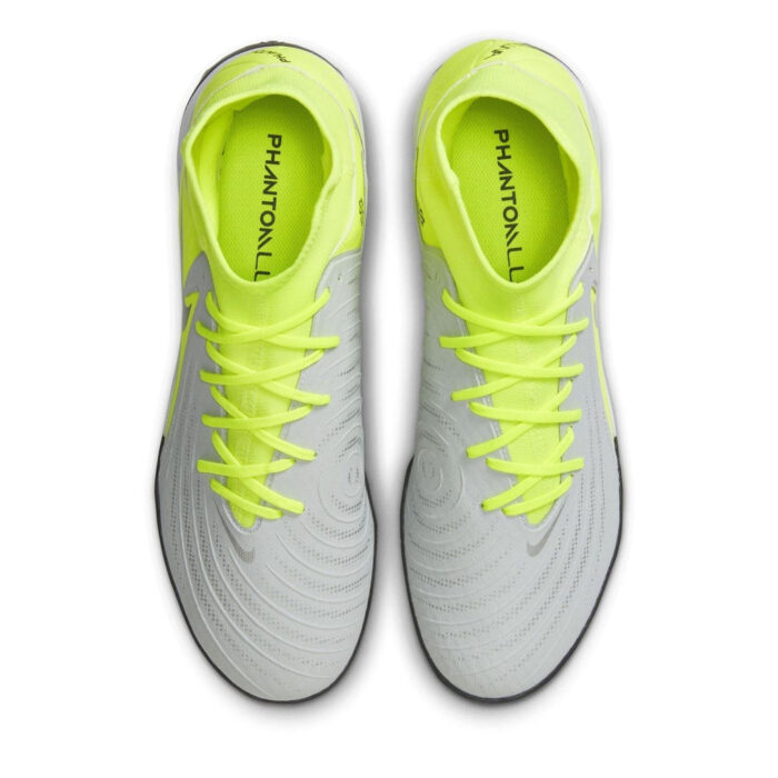 Nike Pantom Luna Ii Turf Football Boots – Silver/Volt – view 5