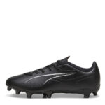 Puma Ultra 5 Firm Ground Football Boots – Black/White – view 2