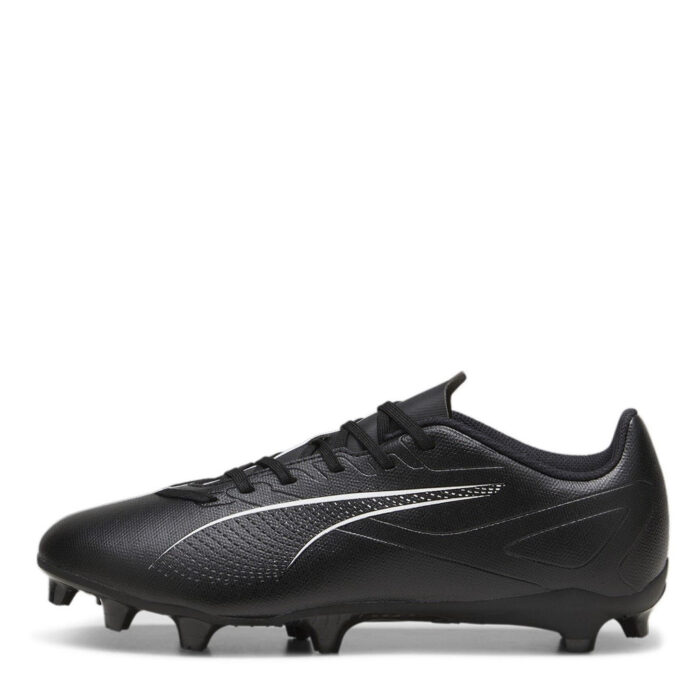 Puma Ultra 5 Firm Ground Football Boots – Black/White – view 2