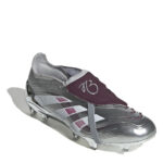 adidas Predator Firm Ground Football Boots – White/Red – view 3