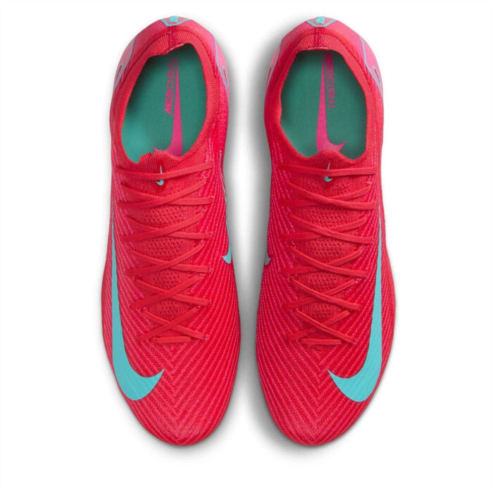 Nike Mercurial Vapor 16 Turf Football Boots – Red/Green – view 6