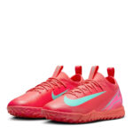 Nike Zoom Mercurial Vapor 16 Junior Turf Football Boots – Red/Green – view 4