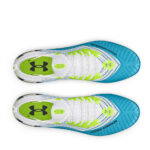 Under Armour Womens Armour Shadow Firm Ground Football Boots – White/Capri – view 4