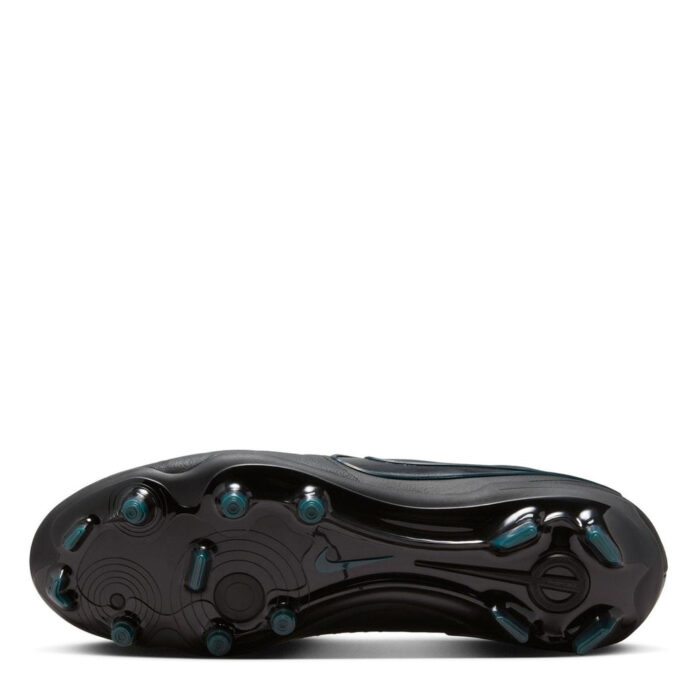 Nike Tiempo Legend 10 Firm Ground Football Boots – Black/Green – view 3