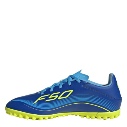 adidas F50 Messi Turf Football Boots – Blue-Yellow – view 2
