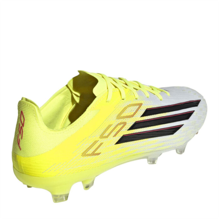 adidas F50 Firm Ground Football Boots – Solar Yellow – view 4