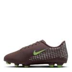 Nike Mercurial Vapor 16 Junior Firm Ground Football Boots – Plum/Silver – view 2
