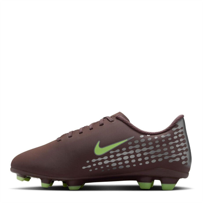 Nike Mercurial Vapor 16 Junior Firm Ground Football Boots – Plum/Silver – view 2
