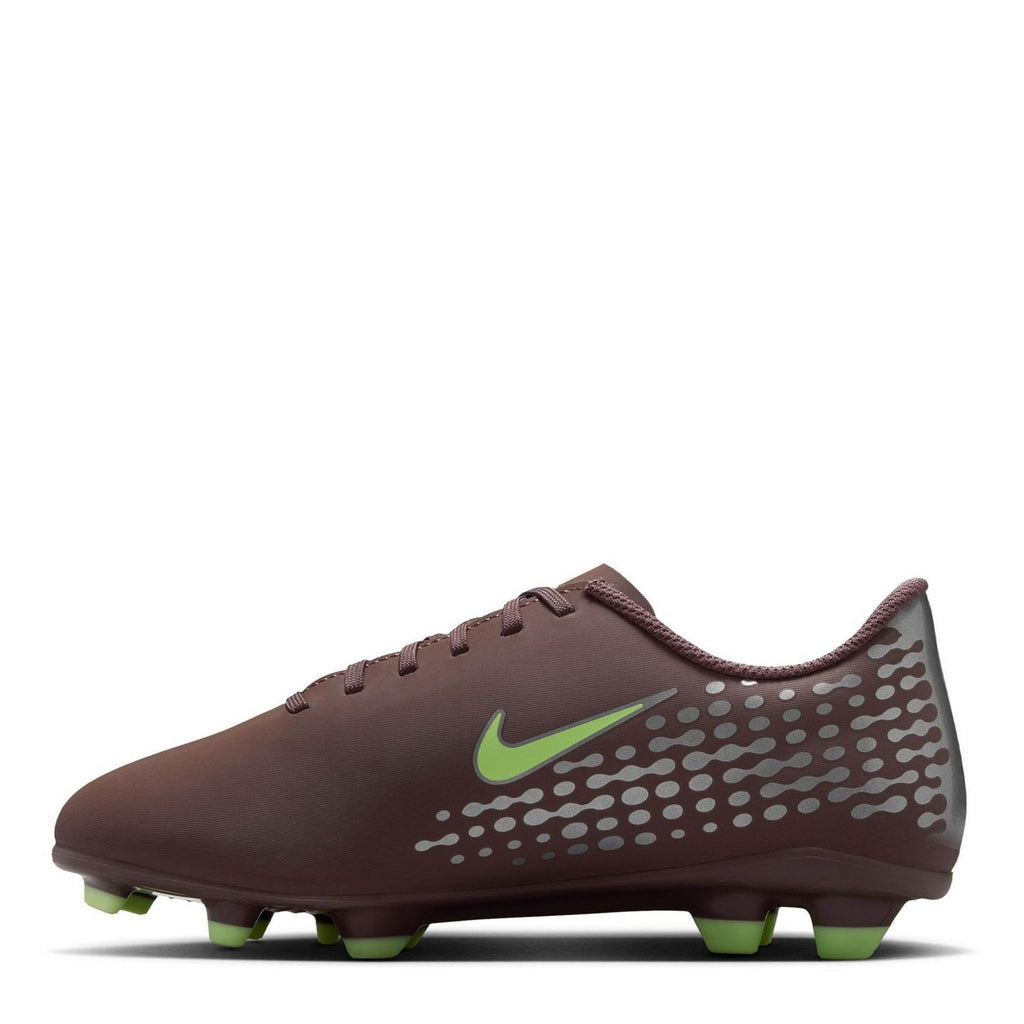 Nike Mercurial Vapor 16 Junior Firm Ground Football Boots – Plum/Silver – view 2