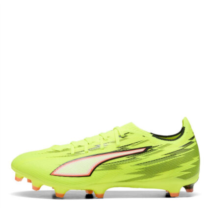 Puma Ultra 5 Firm Ground Football Boots – Yellow/Black – view 2