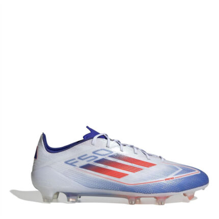 adidas F50 Firm Ground Football Boots – White/Red/Blue