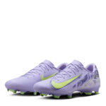 Nike Zoom Mercurial Vapor 16 Firm Ground Football Boots – Purple/Volt – view 4