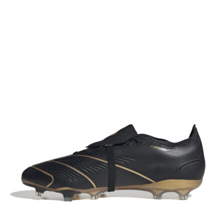 adidas Predator Firm Ground Football Boots – Black/Gold – view 2