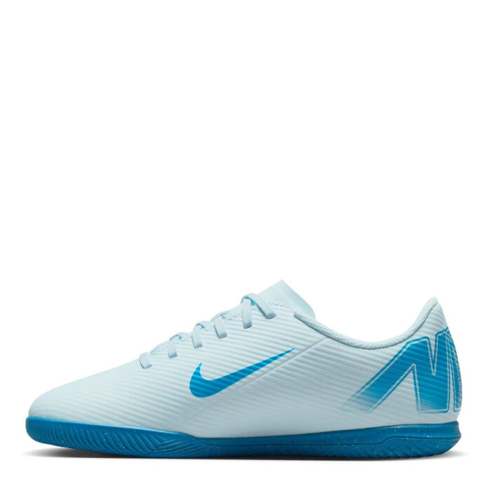 Nike Mercurial Vapor 16 Junior Indoor Football Boots – Blue/Baltic – view 2