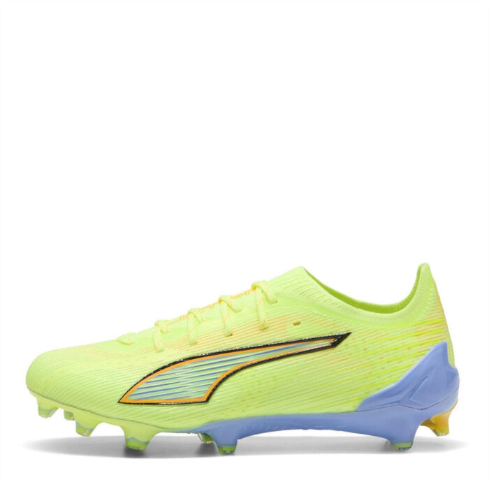 Puma Womens Ultra 5 Firm Ground Football Boots – Ice/Yellow – view 2