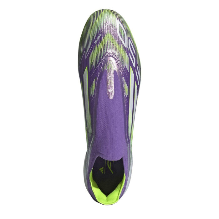 adidas F50 Firm Ground Football Boots – Purple/White – view 5