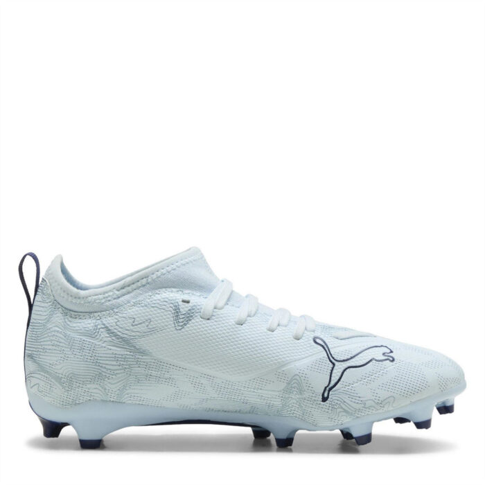 Puma Ultra 5 Junior Firm Ground Football Boots – Icy Blue – view 4