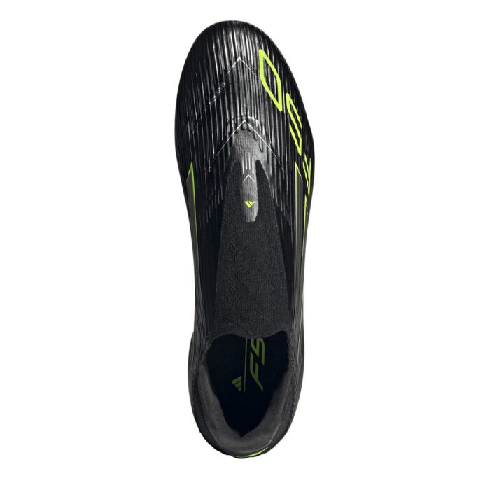 adidas F50 Firm Ground Football Boots – Black/Lemon – view 5