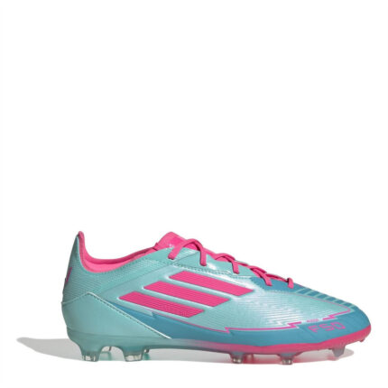 adidas F50 Junior Firm Ground Football Boots – .Blue/Pink