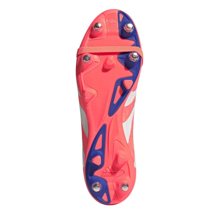 adidas Predator Firm Ground Football Boots – Orange/White – view 6