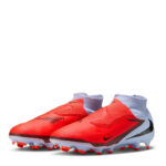 Nike Phantom High 6 Firm Ground Football Boots – Blue/Purple – view 4