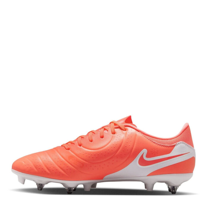 Nike Tiempo Legend 10 Soft Ground Football Boots – Red/White – view 2