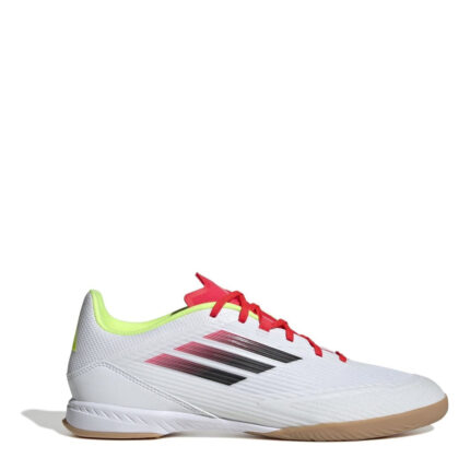 adidas F50 Indoor Football Boots – White/Core Blck