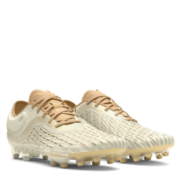 Under Armour Clone Magnetico Firm Ground Football Boots – Ivory Dune – view 5
