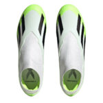 adidas X Crazyfast Firm Ground Football Boots – Wht/Blk/Lemon – view 5