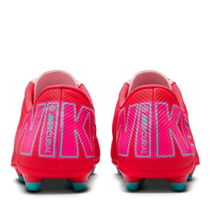 Nike Mercurial Vapor 16 Firm Ground Football Boots – Red/Green – view 5