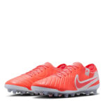 Nike Tiempo Legend 10 Artificial Ground Football Boots – Red/White – view 4