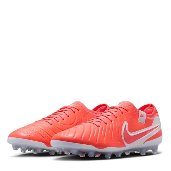Nike Tiempo Legend 10 Artificial Ground Football Boots – Red/White – view 4