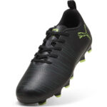 Puma Junior Firm Ground Football Boots – Blk-FL-GrnTrrn - Image 6