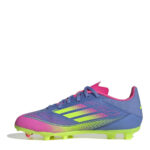 adidas F50 Junior Firm Ground Football Boots – Blue/Lemon – view 8