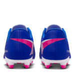 Nike Mercurial Vapor 16 Junior Firm Ground Football Boots – Blue/Wht/Pink – view 5