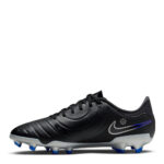 Nike Tiempo Legend 10 Firm Ground Football Boots – Black/Chrome - Image 8