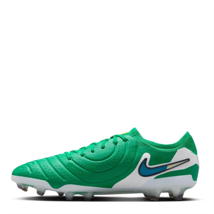 Nike Tiempo Legend 10 Firm Ground Football Boots – Green/Black – view 8