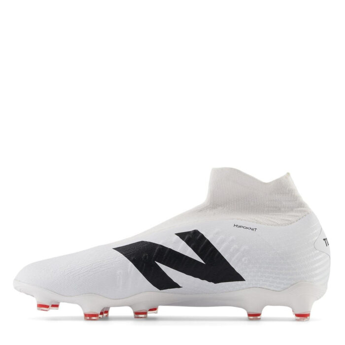 New Balance Tekela V4+ Magia Firm Ground Football Boots – White/Black – view 2