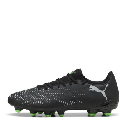Puma Future 8 Firm Ground Football Boots – Black/Green – view 2