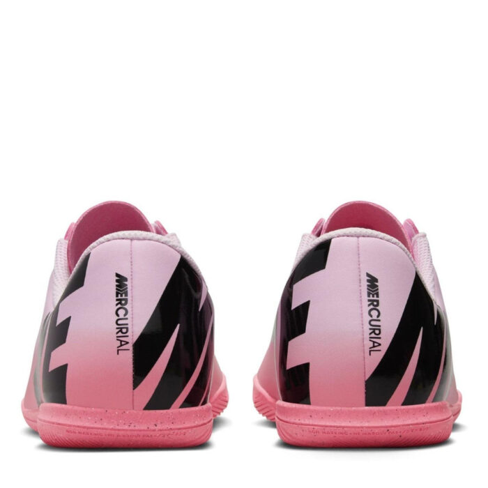Nike Mercurial Vapor Junior Indoor Football Boots – Pink/Black – view 6