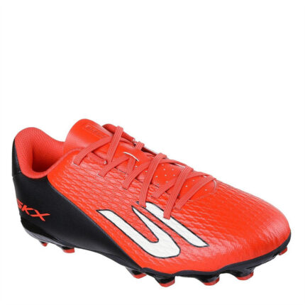 Skechers Skx.2 Junior Firm Ground Football Boots – Red/Black