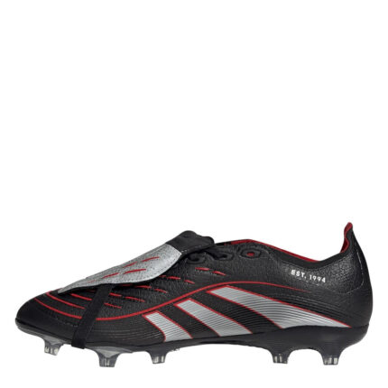 adidas Predator Firm Ground Football Boots – Black/Red – view 2