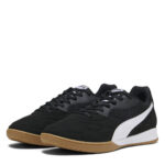 Puma Top Indoor Football Boots – Black/White – view 7