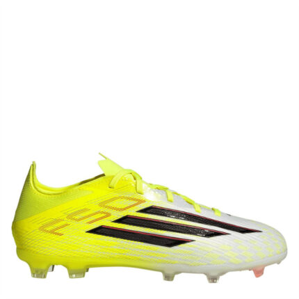 adidas F50 Junior Firm Ground Football Boots – Solar Yellow
