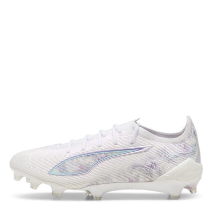 Puma Womens Ultra 5 Firm Ground Football Boots – Wht/Blk/Purple – view 2
