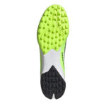 adidas X Crazyfast Turf Football Boots – Wht/Blk/Lemon - Image 6